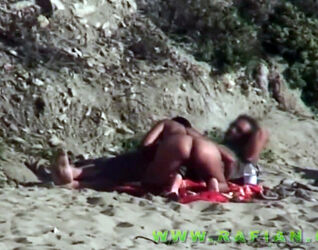 Caught ravaging on the beach in spycam movie compilation