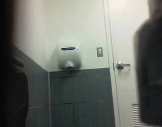 Young lady department store Rest room spycam
